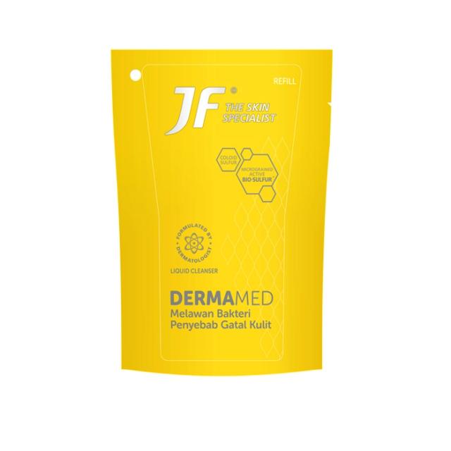 Jf Dermamed Cleanser Liquid 200 Ml Pouch
