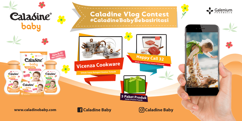 Vlog Contest Caladine Baby Bebas Iritasi