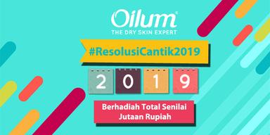 Giveaway OILUM #ResolusiCantik2019